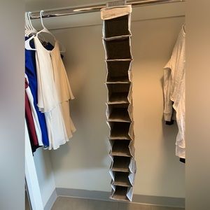 10 Cubby hanging Shoe Organizer